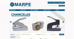 Desktop Screenshot of marperelevos.com.br