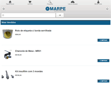 Tablet Screenshot of marperelevos.com.br